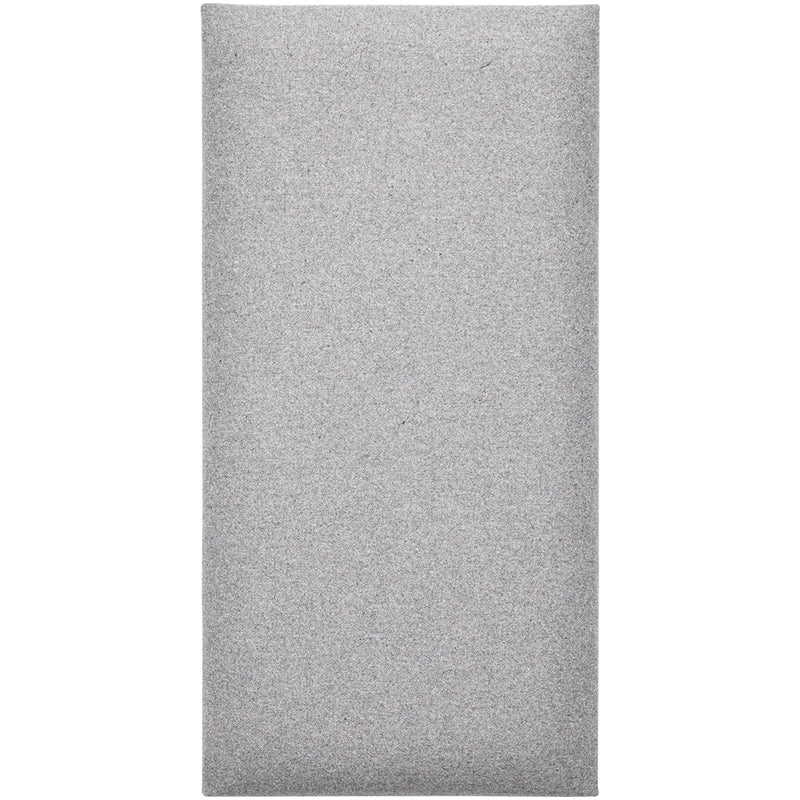 Wide Rectangular upholstered panel - Grey Wool - VOX Furniture UAE