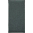 Wide Rectangular upholstered panel - Green Melange - VOX Furniture UAE