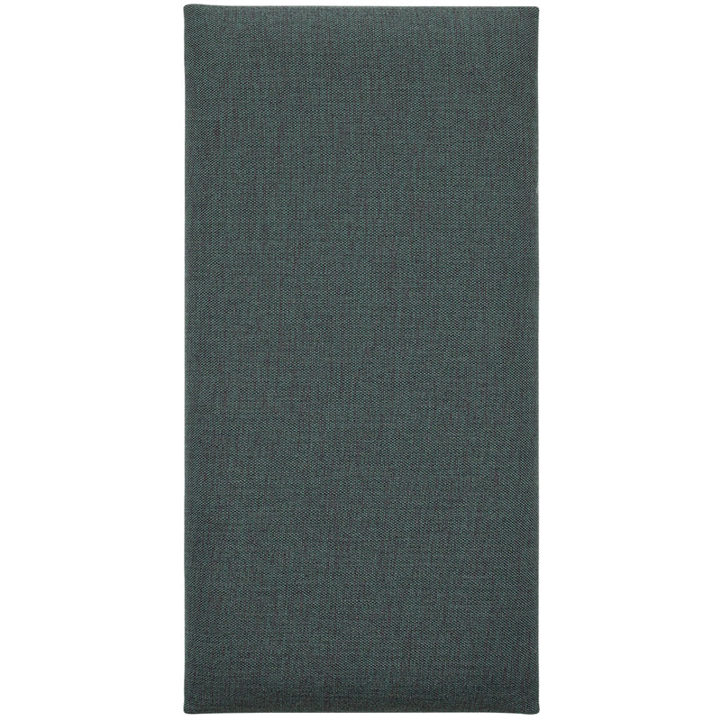 Wide Rectangular upholstered panel - Green Melange - VOX Furniture UAE