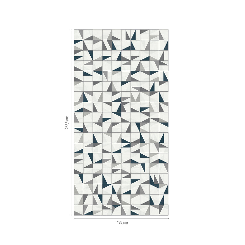 Geometric origami birds - set of 9 panels - VOX Furniture UAE