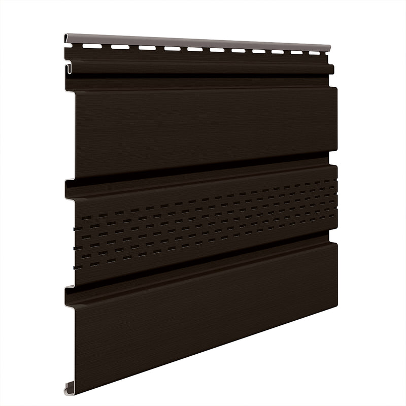 Soffit ceiling panels with perforation - Brown - VOX Furniture UAE