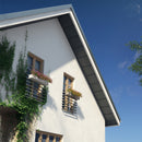 Soffit ceiling panels without perforation - Graphite - VOX Furniture UAE