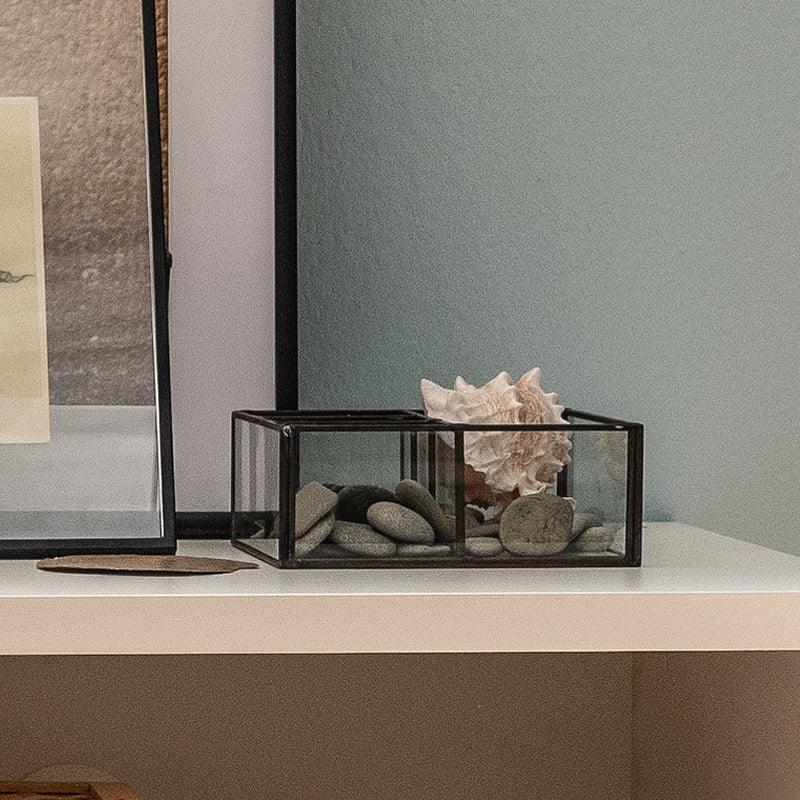 Sevi glass organizer box