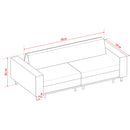 Slide Sofa III - Bottle Green Color SPELLO-11 - VOX Furniture UAE