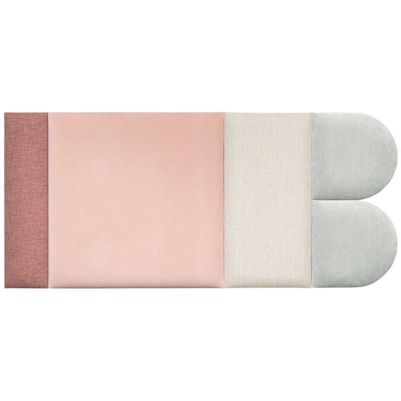 Ready set of upholstered panels - Medium grey-pink Soform- 135x60 - VOX Furniture UAE