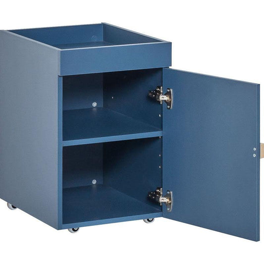 Desk cabinet - Blue - Voxfurniture.ae