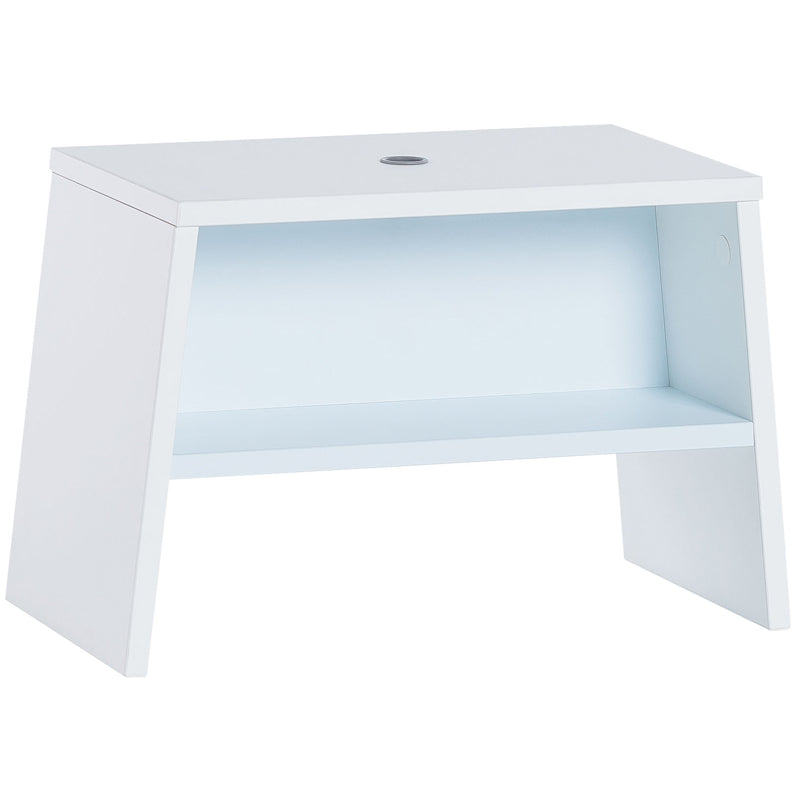 Tuli stools - white/ blue - VOX Furniture UAE