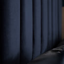 Tall Rectangular upholstered panel - Mustard velvet shiny - VOX Furniture UAE