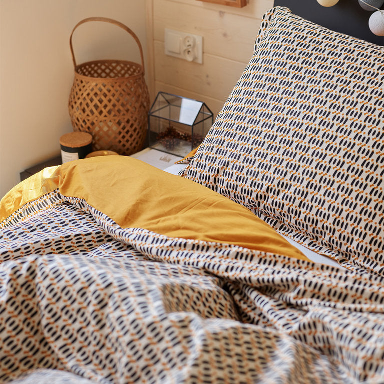 Duvet cover with pillow case 200x200 -Wadi - VOX Furniture UAE