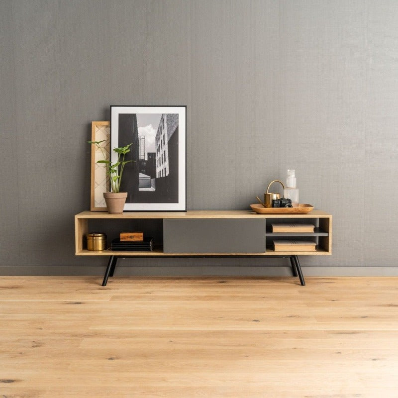 Ribbon RTV cabinet - 160 - VOX Furniture UAE