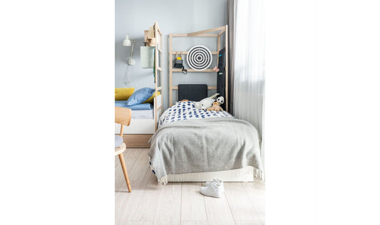 Denim bed bumper - Voxfurniture.ae
