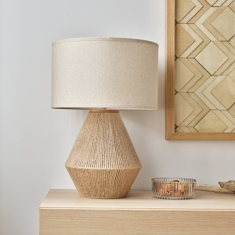 Linen table lamp online