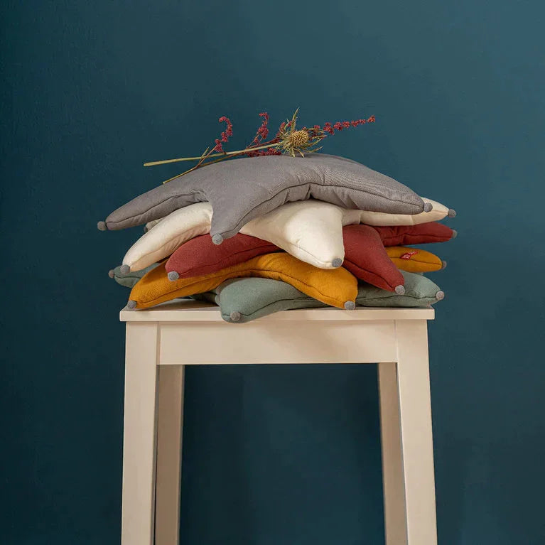 Star Pillow PURE - Brick Red Color