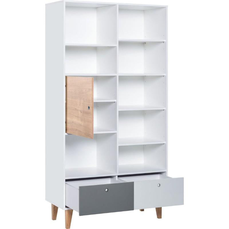 Wide bookcase - VOX Furniture UAE