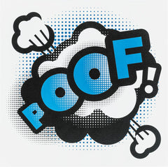 Metal overlay- Poof
