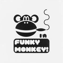 Metal overlay- Funky monkey