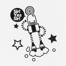 METAL OVERLAY - ROBOT. (CANNOT BE BOUGHT INDEPENDENTLY/ IS AN ACCESSORY FOR YOUNG USER COLLECTION ONLY) - Voxfurniture.ae