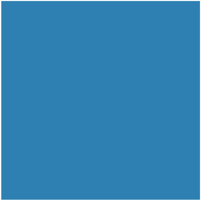 Metal overlay - Blue - VOX Furniture UAE