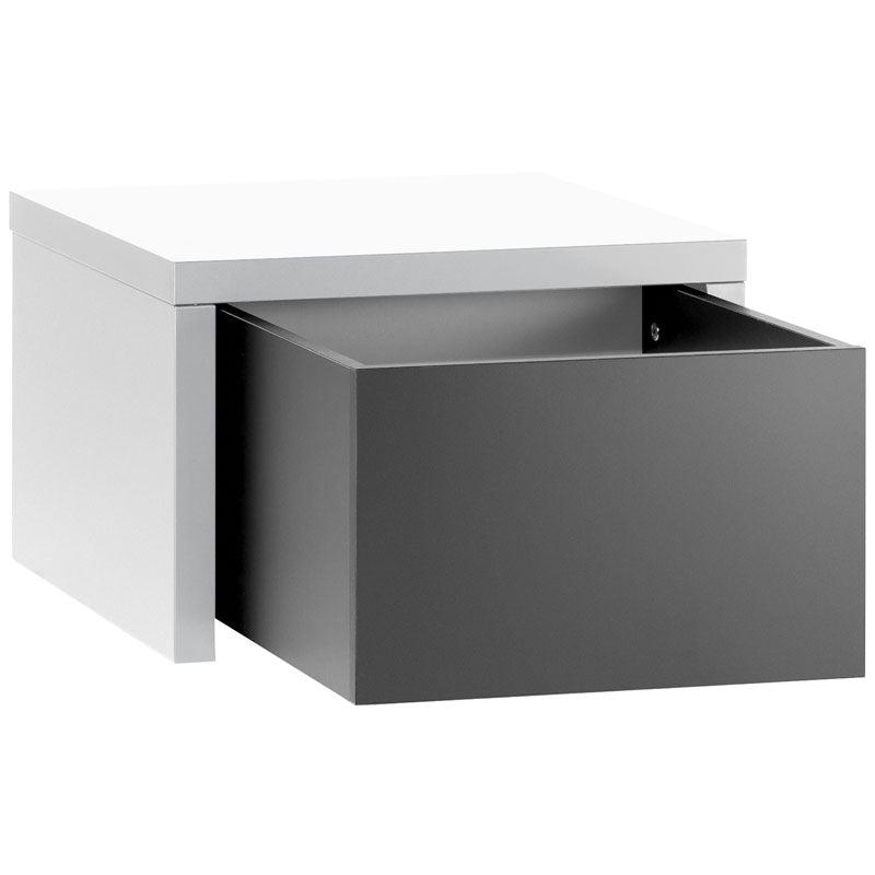 Shelf - white & oak - VOX Furniture UAE